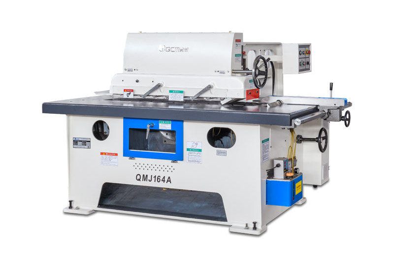 Straight Line Trimming Saw Machine QMJ164A Smart Panther